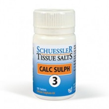 Schuessler Calc Sulph 3 125 Tablets